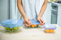 Reusable Stretch Silicone Lids 6pcs