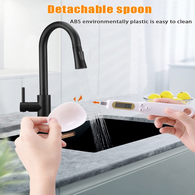 Digital Spoon Scale with Display, 500g Capacity, High Precision Measurement
