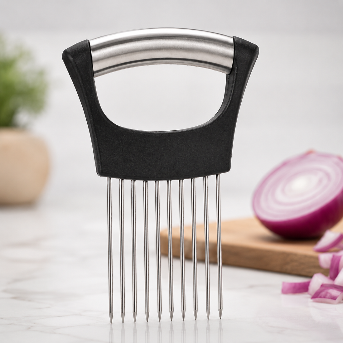 Onion Holder for Slicing