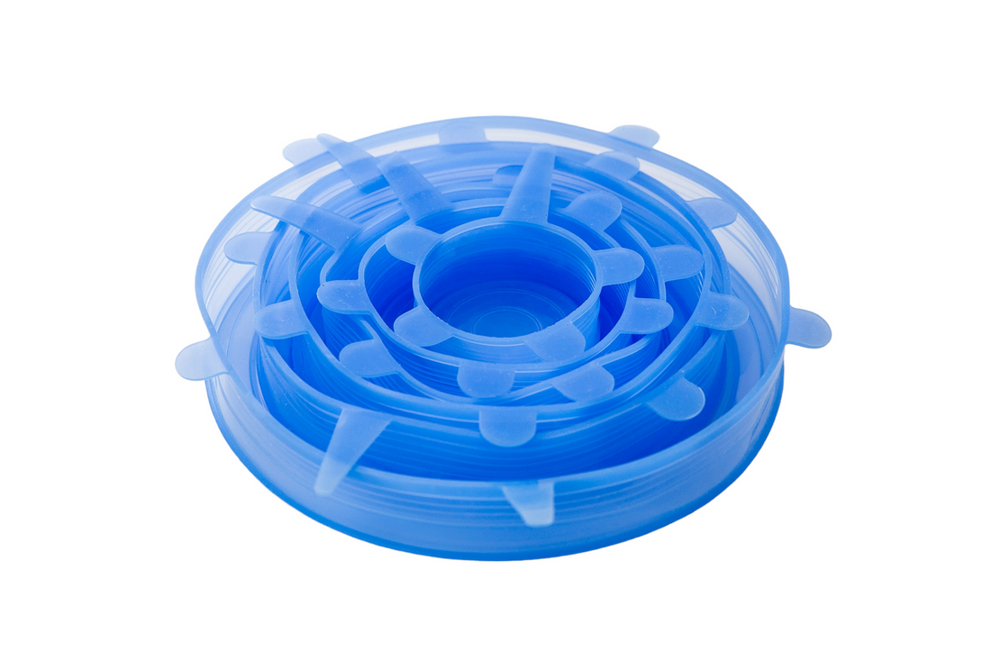 Reusable Stretch Silicone Lids 6pcs