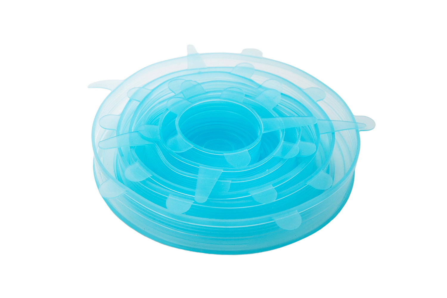 Reusable Stretch Silicone Lids 6pcs
