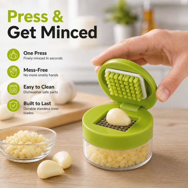 Easy Press Garlic Mincer